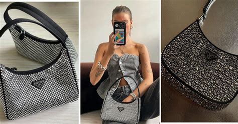 sac prada paillette prix